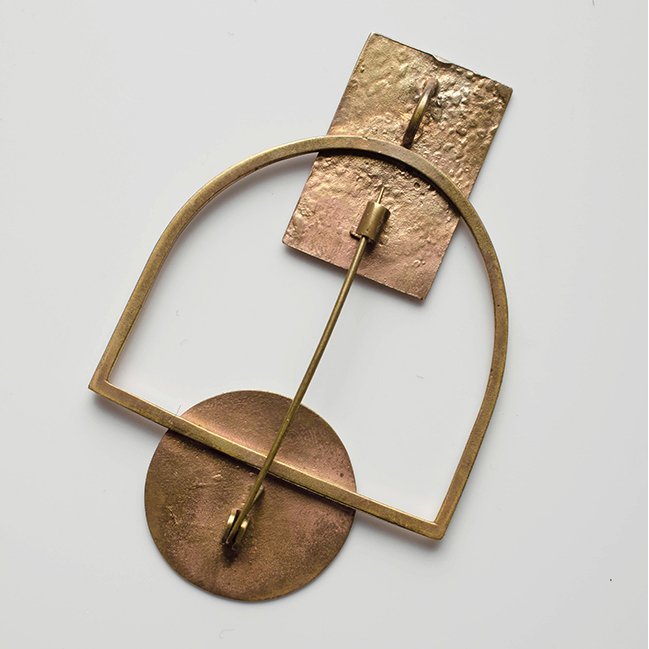 Broche-Pingente Aelita Latão - Image 2