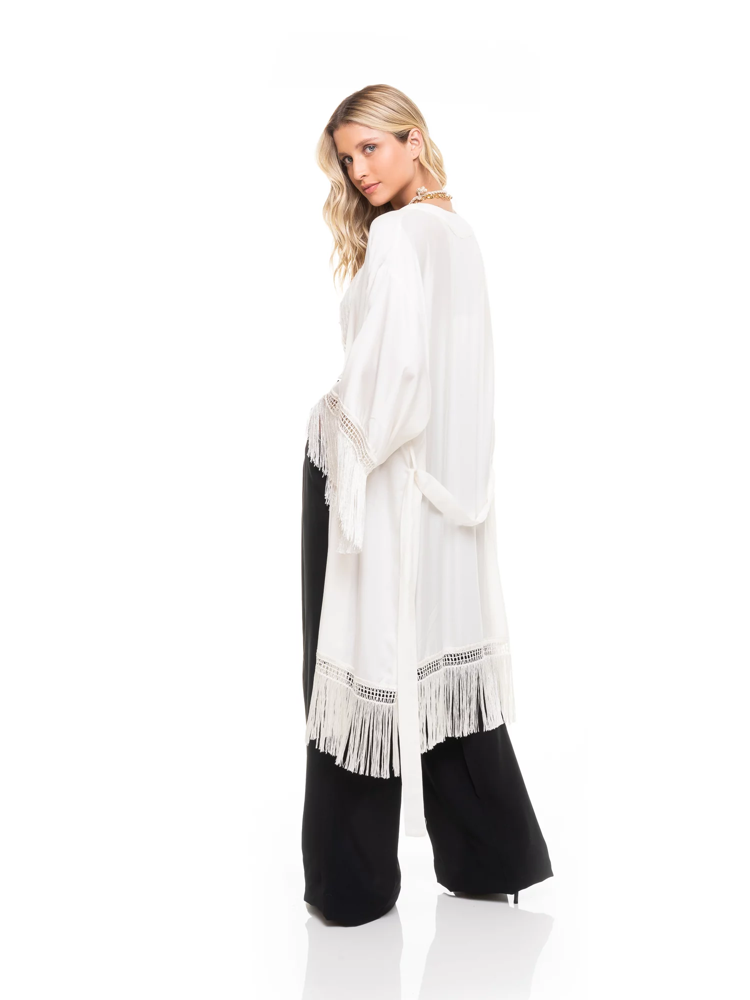 Kimono Rob Off White - Image 3