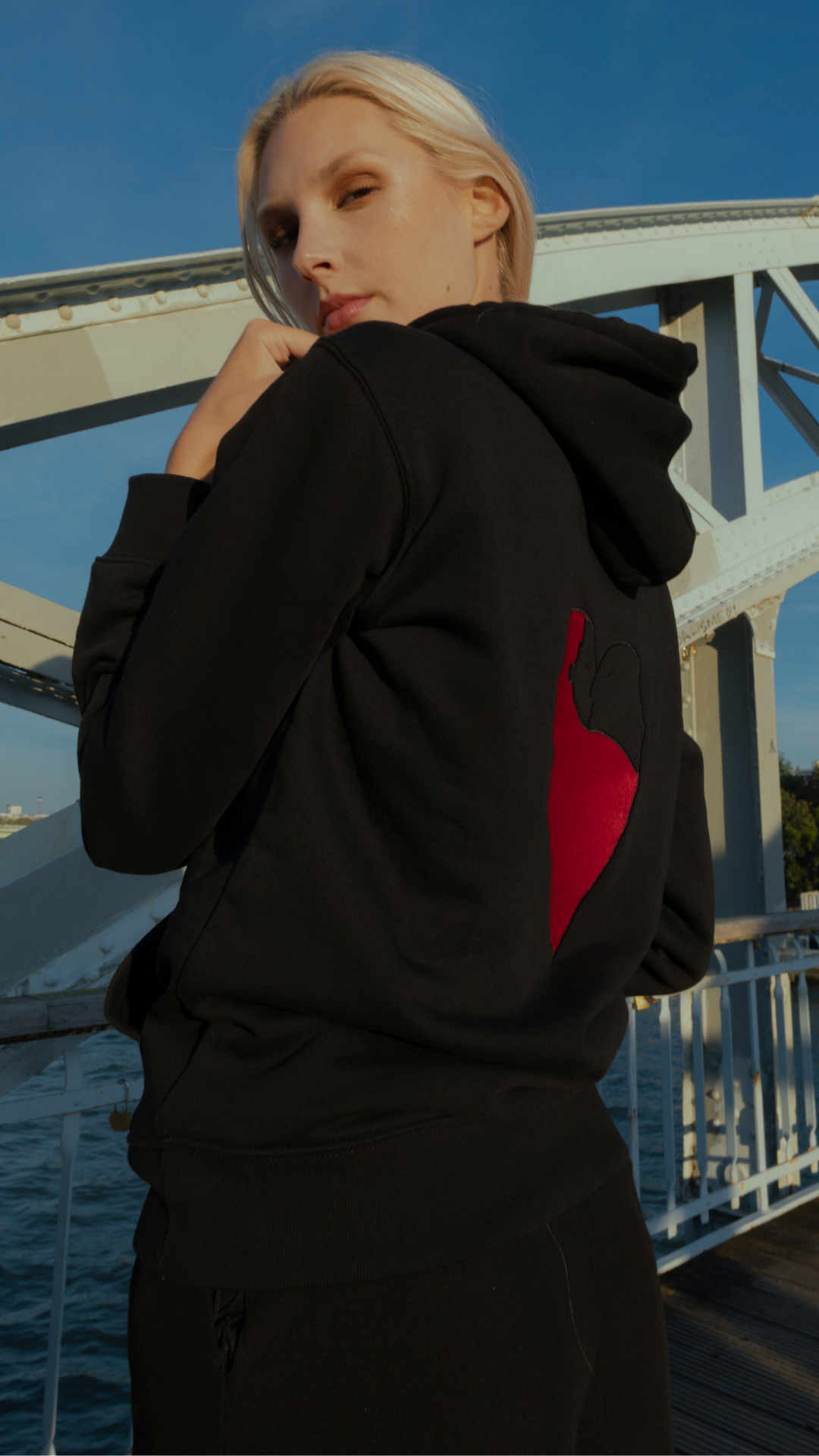 Love at Black Sight Hoodie - Hegemony Paris - Image 3