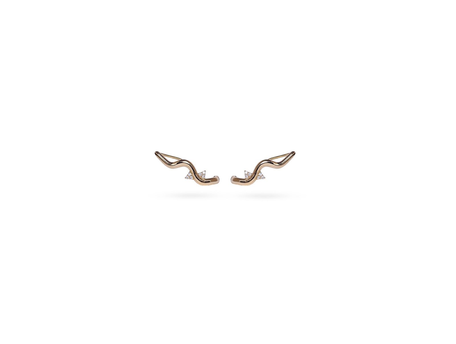EARCUFF LUNA OURO 18K