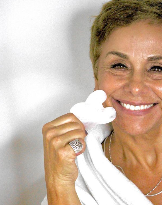 Gua Sha de Quartzo Rosa: Massageador Facial - Image 2