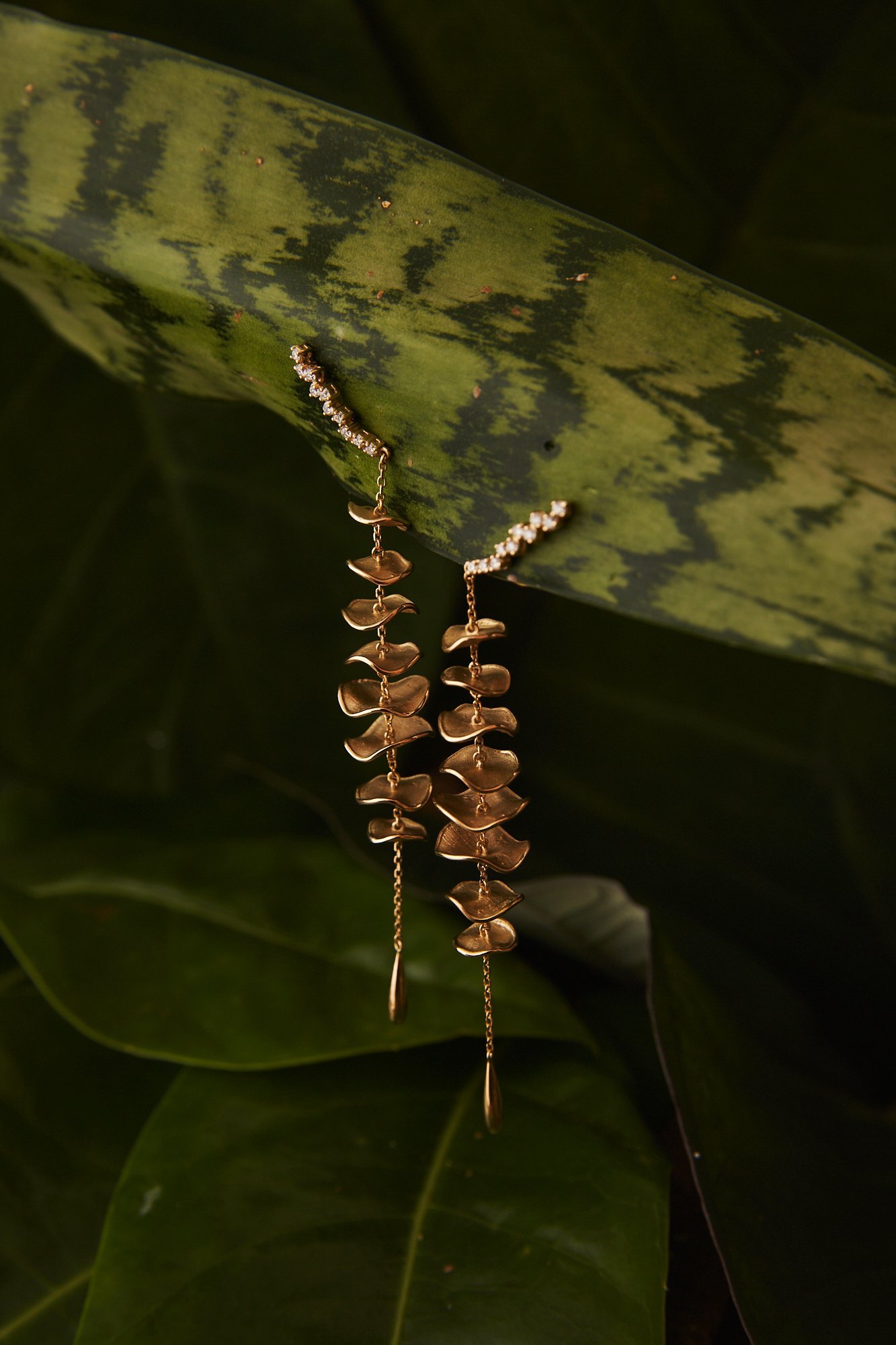 BRINCO SEMENTE DIAMANTES OURO 18K - Image 2