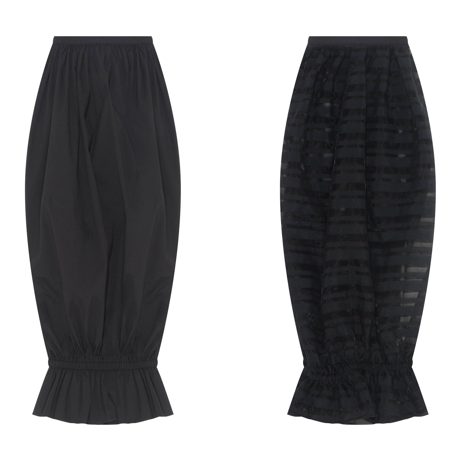 Par de mangas Bufantes - Preto - Image 2